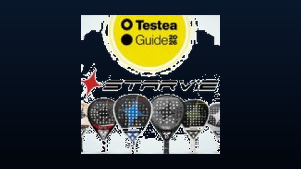 Starvie сортує ракетки за стилем гри: Testea Guide Padel 2026